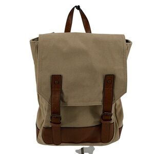 Quagga Tan Brown Vintage Tea Top Handle Adjustable Strap Purse Bag Backpack